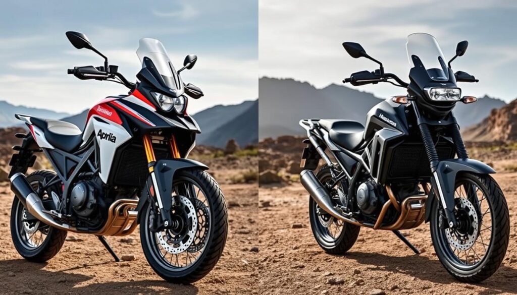Aprilia Tuareg 660 vs Husqvarna Norden 901 Aprilia Tuareg 660 vs Husqvarna Norden 901