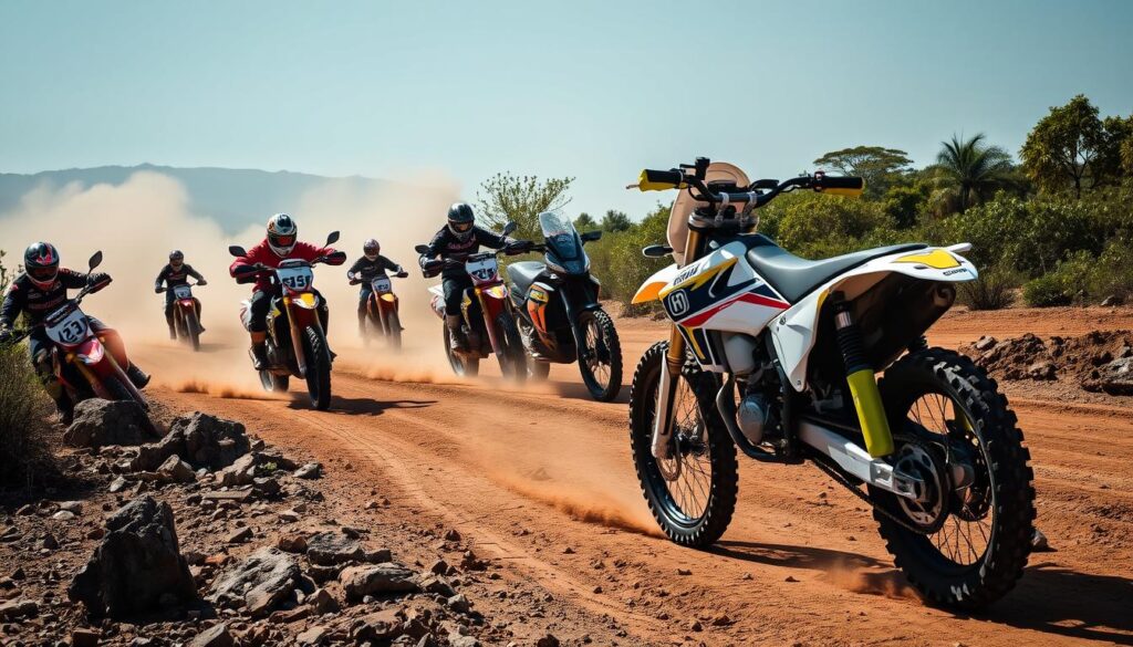 Husqvarna 125 Enduro comparison