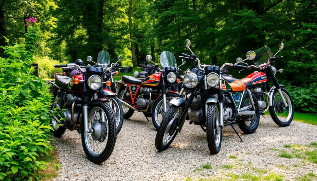 Vintage Husqvarna motorcycles