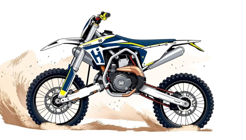 husqvarna fc 450 features