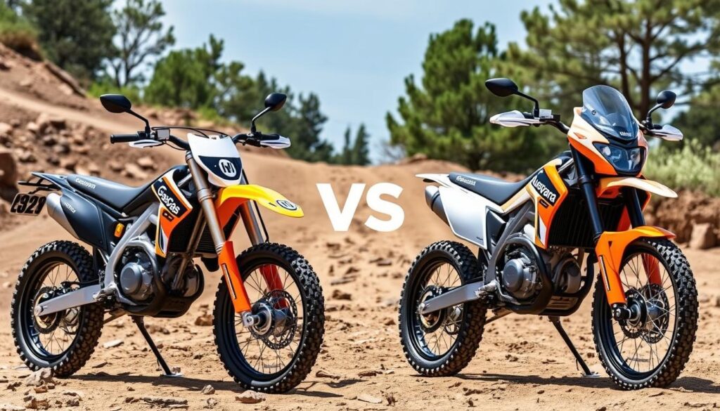 GasGas vs Husqvarna off-road bikes comparison GasGas vs Husqvarna off-road bikes comparison